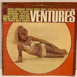 Golden Greats by The Ventures Vinyl Album in original gatefold cover. (1967)